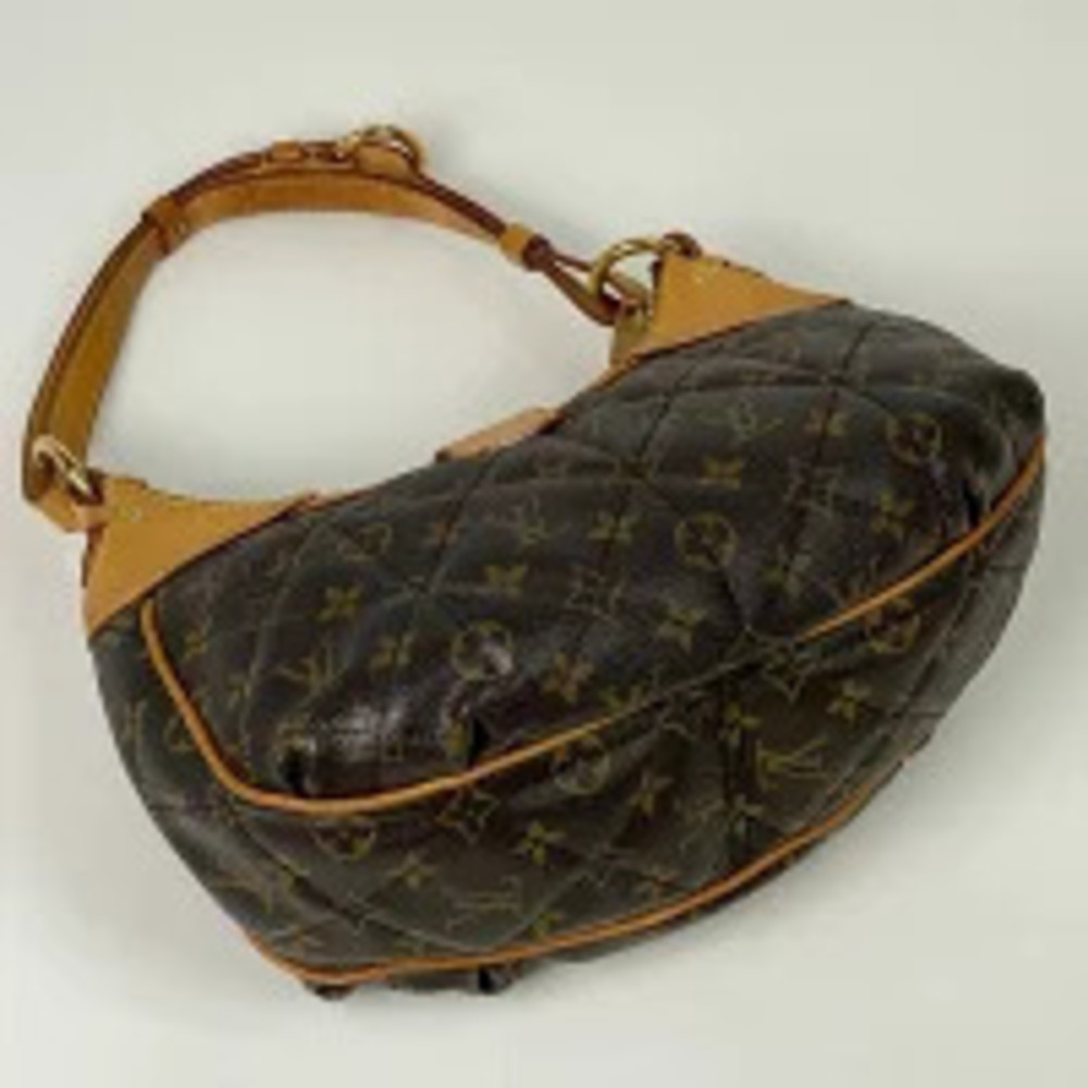 Louis Vuitton City Brown Monogram Bag Shoulder Etoile Brown